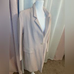 Womens light pink coat by ZARA